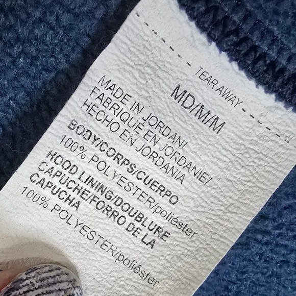 Under Armour ColdGear Hoodie Men's Sz MedLoose Fit Navy Blue Sweatshirt - Picture 8 of 8